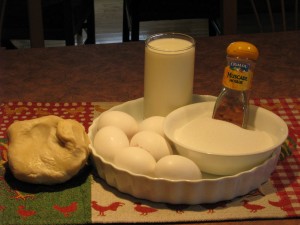 TARTE AUX OEUFS DE GRAND-MAMAN DUCHARME